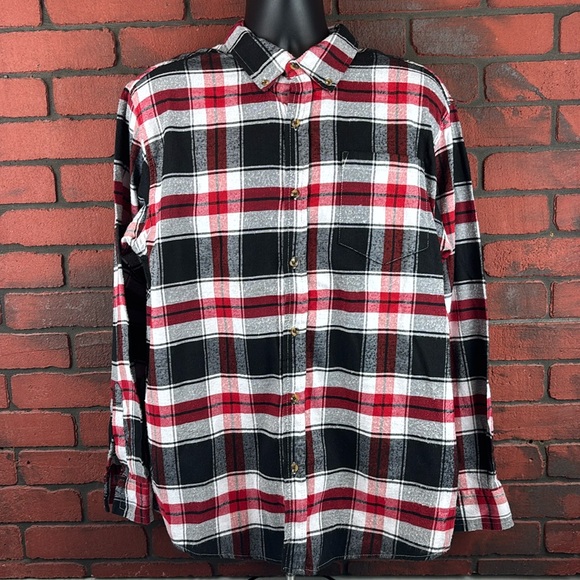 Casual Country Outfitters Flannel Plaid Men's Buttons Down XL‎ - Picture 1 of 7